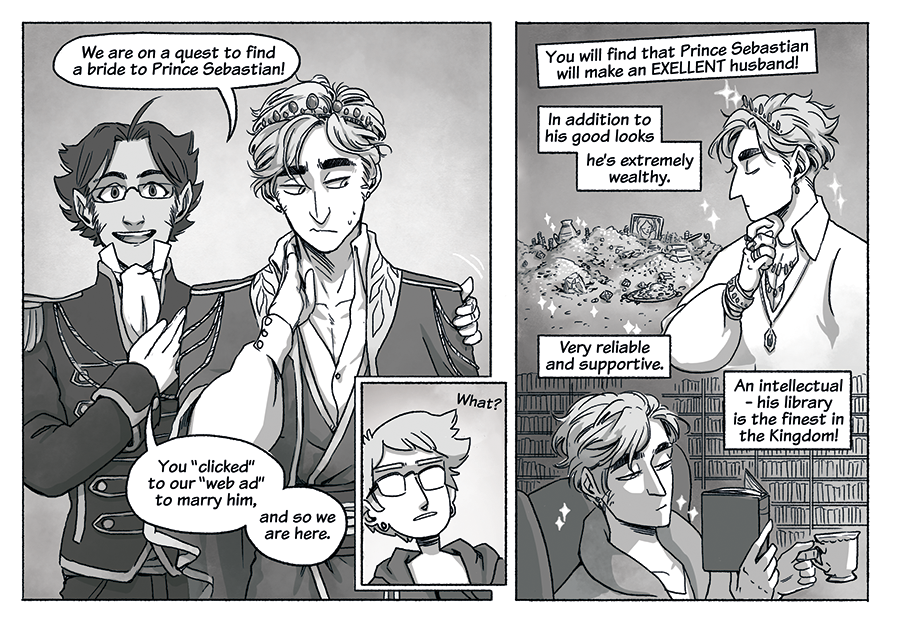 Find Your Dream Prince zine